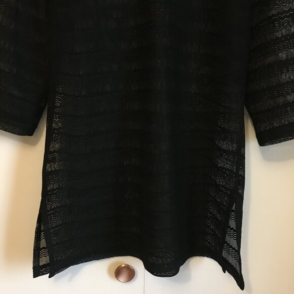 Black Lacy Cover Dress - Picture 6 of 15